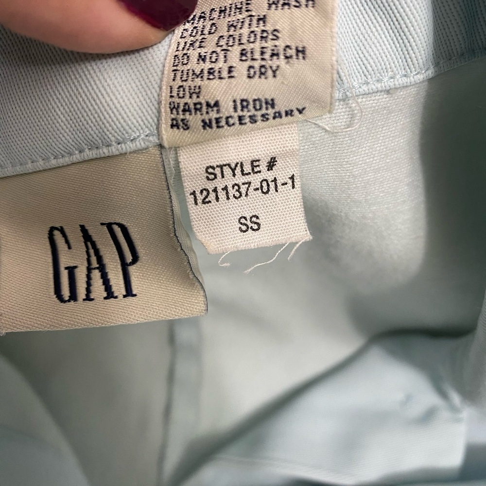 Vintage GAP Light Blue Women's Jacket oversized fit size XL - Picture 4 of 7